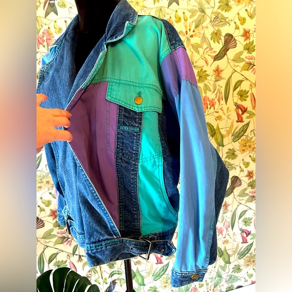 Together Jackets & Blazers - The Coolest Vintage Denim Jacket *adjustable